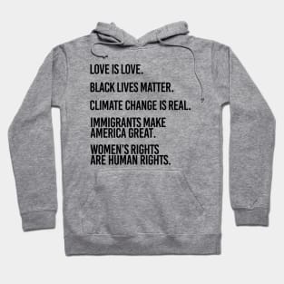 Love is Love and Black Lives Matter Hoodie